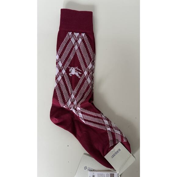 Burberry 3 Bar Socks Ripple/White L (11-12 US / 41-42 Euro) 8079927 NWT $140 - Picture 1 of 9